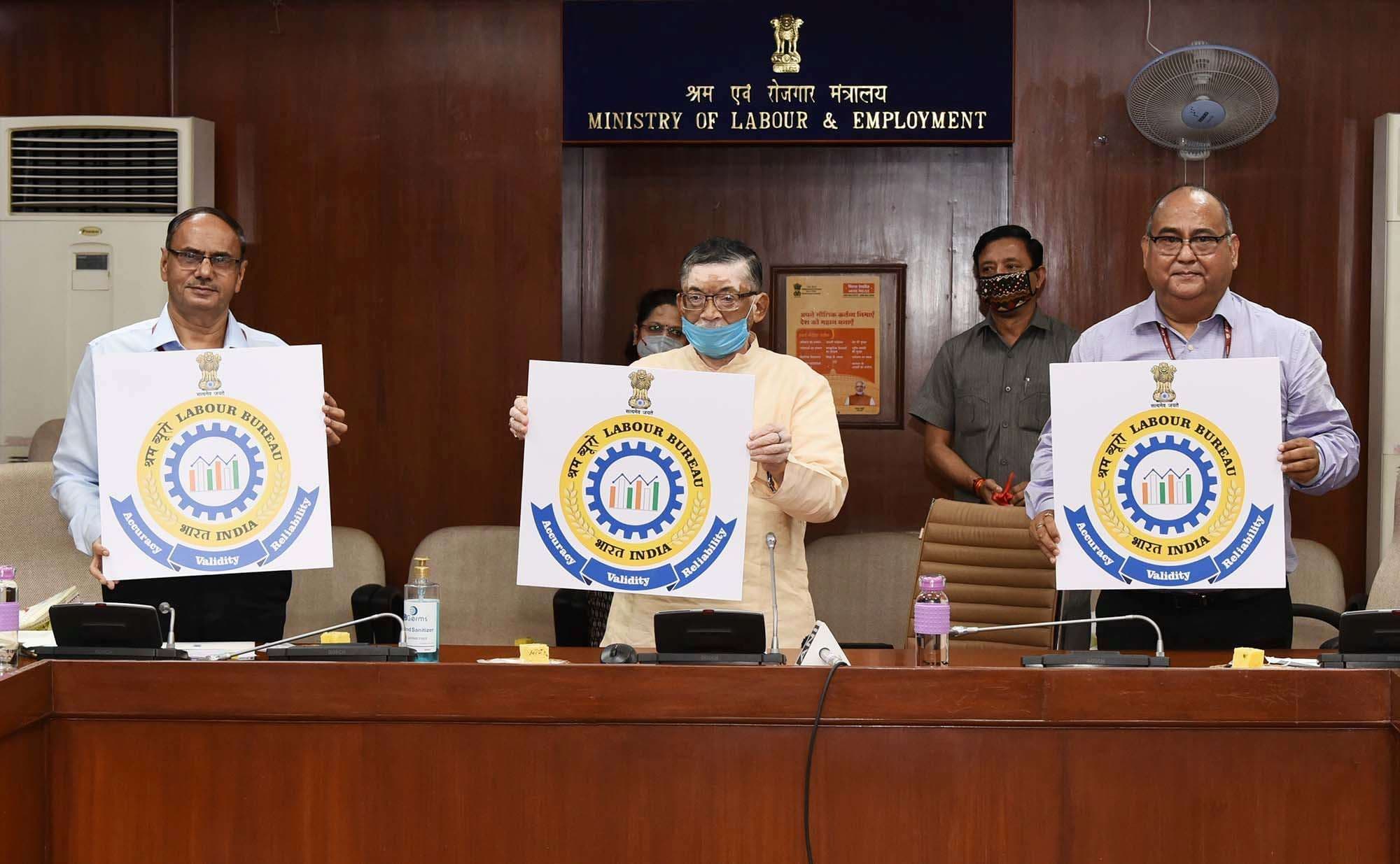Santosh Gangwar launches official Logo of “Labour Bureau”