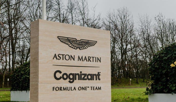 Aston Martin returns and merges with Cognizant as a partner, Aston Martin Cognizant Formula One™