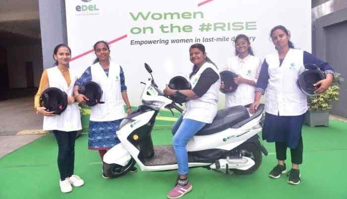 Mahindra Logistics on-boards women e-bike riders