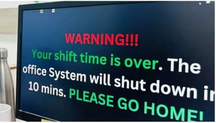 Your shift is over, please go home! startups work-life balance initiative