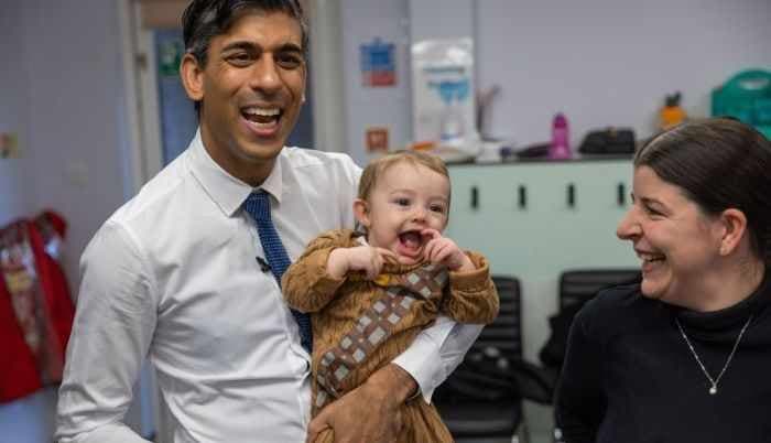 Rishi Sunak announces childcare benefits for working parents