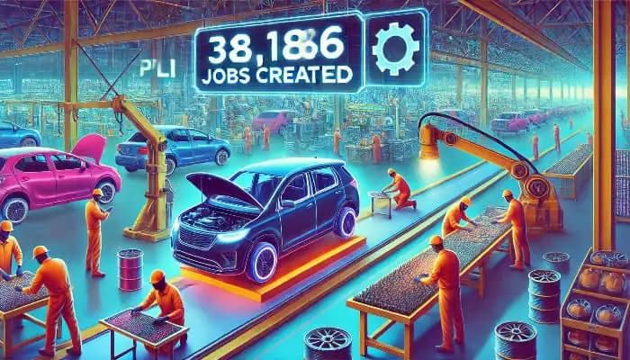 PLI Scheme for Auto Sector Created , Jobs in India