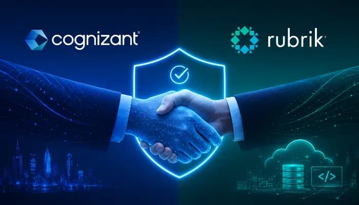 Cognizant, Rubrik Deepen Alliance to Govern Enterprise AI at Scale