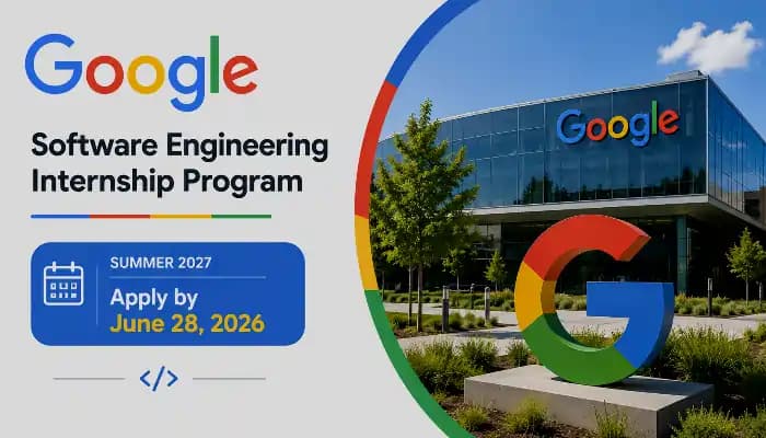 SightsIn Plus Article: Google Opens Applications for 2027 Software Engineering Internship