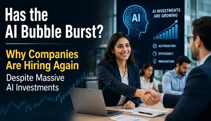 SightsIn Plus Article: Has the AI Bubble Burst? Why Companies Are Hiring Again