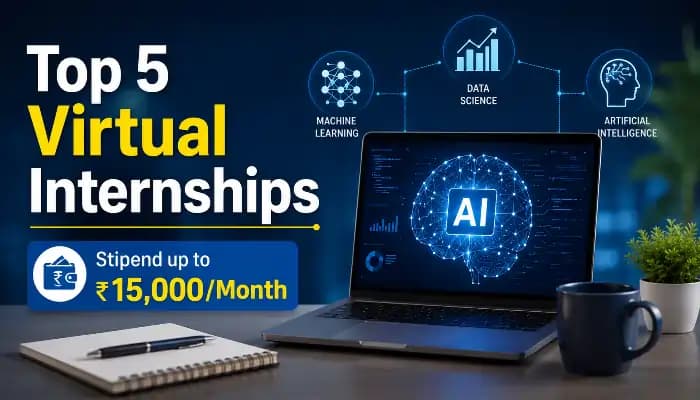 SightsIn Plus Article: Top 5 Virtual Internships in AI, ML and Data Science, Stipend Up to ₹15,000