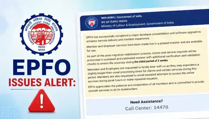 EPFO Issues Alert: PF Claims May Be Delayed for Two Weeks..